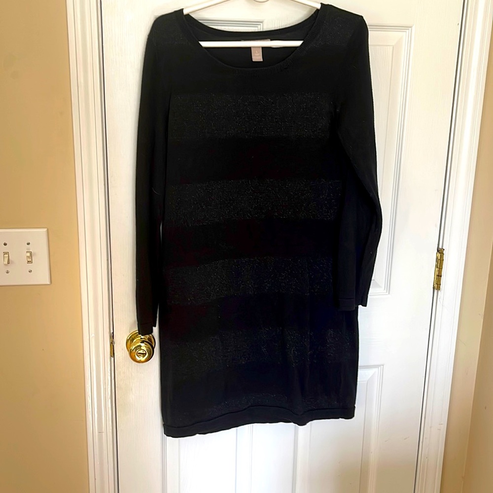 Black tunic dress